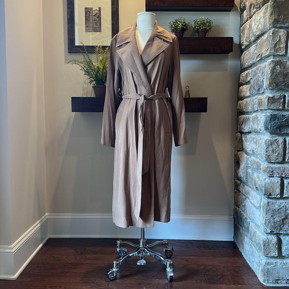 MANGO WOMEN’S LONG TRENCH COAT